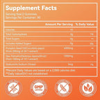 Sugar Free Pumpkin Seed Oil Gummies - 5000mg Per Serving with Saw Palmetto, Organic Pumpkin Seed Oil Supplement for Hair Growth & Skin Health, High Extract for Women and Men, 60 Count