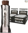 Barebells Protein Bars - Protein Snacks with High Protein - Chocolate Protein Bars - Perfect on The Go Protein Snack & Breakfast Bars (12 Count (Pack of 2), Cookies and Cream)
