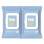 TBH Kids Gentle Face Wipes – Daily Cleansing & Hydrating Wipes for Preteens & Teens – Soothing Chamomile & Calendula – Sulfate & Paraben-Free – 30 Count (Pack of 2)