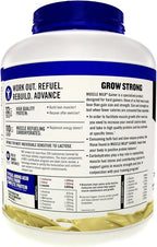Muscle Milk Gainer Protein Powder, Vanilla Creme, 32g Protein, 5 Pound