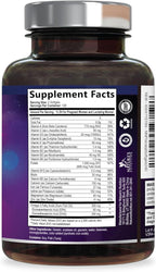 Prenatal Vitamins for Women with Folic Acid + Omega 3 DHA for Fetal Brain Development, Best Prenatal Vitamin Supplement, Daily Pregnancy Multivitamin Nutritional Support, Non-GMO - 240 Softgels