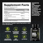 NutraBio Growth Peptides |Muscle Accelerator with DiLeucine & PeptiStrong | Peptides for Muscle Growth Men & Women- 28 Servings- 196 Capsules