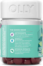 OLLY Flawless Complexion Gummy, Clear and Healthy Skin Support, Vitamins E, A, Zinc, Chewable Supplement, Berry - 50 Count (Pack of 1)