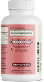 Bronson Collagen Peptides 3000mg (per Serving) with Biotin & Vitamin C - for Hair, Skin & Nails Support, Non-GMO, 300 Tablets