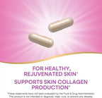 Nature’s Way Hydraplenish, with Patented BioCell Collagen, Supports Healthy Skin, Promotes Skin Collagen, Promotes Skin Elasticity, 60 Capsules