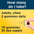 Nature Made Multi for Him, Mens Multivitamins Gummies, Energy Metabolism Support, Multivitamin for Men, 70 Gummy Vitamins and Minerals, 35 Day Supply (Pack of 2)