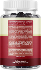Natural Cranberry Gummies for Women and Men - Extra Strength Delicious Antioxidant Cranberry Chews for Urinary Tract Health Kidney Support Bladder & Immune Health - Vegan Gluten & Gelatin Free - 60ct