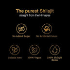 Be Bodywise Pure Himalayan Shilajit Gummies Gold I Lab Tested I No Added Sugar I Ashwagandha, Gokshura| Fulvic Acid & 85+ Trace Minerals I for Men, Women I Non-GMO I 100% Natural & Organic I 60 Gummy
