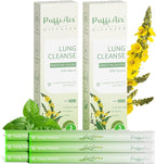 Herbal Diffuser Pen, Detox Diffuser with Mullein, Thyme & Mint for Better Breathing, All Natural Swap - Up to 600 Uses (Varies by Usage), 6 Diffusers, 2 Packs
