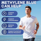 Methylene Blue Gummies Cognitive Support for Men - 60 Gummies