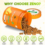 ZENO Glucosamine HCL & Hip and Joint Chews for Dogs - 150 pcs - Advanced Hip and Joint Support for Dogs - with MSM & Green Lipped Mussel - Duck