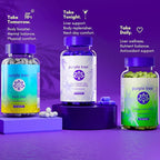 purple tree Post-Celebration Wellness Supplement | Liposomal Dihydromyricetin (DHM), L-Glutathione, Milk Thistle for Liver Support & Hydration | Electrolytes, B Vitamins, Willow Bark | 60 Capsules