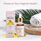 MERICH Natural Yoni Oil for Women | pH Balancing Vaginal Detox Oil, Vanilla & Mango | Rejuvenating Formula for Dark Spots & Ingrown Hair | Odor Eliminator & Gentle Cleansing Feminine Care | 1 oz