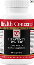 Health Concerns Heavenly Water – Menstrual Cycle & PMS Relief for Women – Menopause Support – Hormonal Balance – Gotu Kola & Chaste Tree Berry Herbal Supplement – Chinese Medicine – 90 Capsules