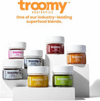 Troomy Lion's Mane Focus Gummies 30 Count - Natural Tangerine and Passionfruit Flavor, Gelatin-Free, Gluten-Free, Vegetarian