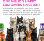 Probiotics for Dogs Natural Digestive Enzymes Prebiotics for Allergy Itch Relief Gut Flora Coprophagia Bowel Support Treatment Anti Diarrhea for Dogs Pet Health Immune System Support 120 Soft Chews