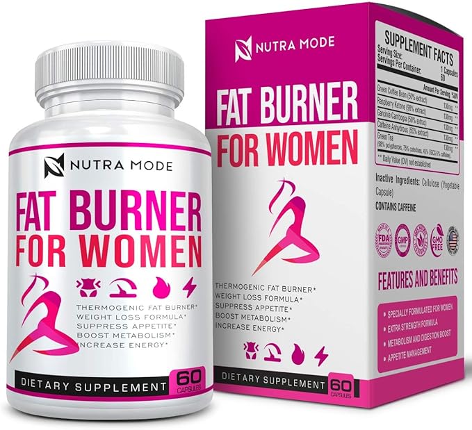 Natural Weight Loss Pills for Women-Best Diet Pills that Work Fast for Women-Appetite Suppressant-Thermogenic Belly Fat Burner-Carb Blocker-Metabolism Booster Energy Supplements -60ct