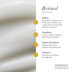 Advanced Clinicals - Retinol Serum For Face, Firming Collagen Serum, Vitamin C Serum Skincare Set, 1.75 Fl Oz, 3pc Set
