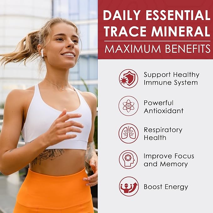 Fermented Zinc Gummies 30mg, Copper, Selenium, Vitamin C, D3, Superior Absorption Zinc Supplements for Women & Men, Immune, Powerful Antioxidant, Zinc Picolinate Alternaitive, Vegan, No Sugar, 60 Cts
