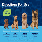NaturVet Quiet Moments Calming Aid Melatonin Dog Supplement – Helps Reduce Stress in Dogs – for Pet Storm Anxiety, Motion Sickness, Grooming, Separation, Travel – 30 Ct. Tablets