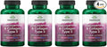 Swanson Glucosamine & BioCell Collagen Type II Joint and Skin Health Supplement for Active Adults Seeking Mobility and Skin Elasticity Support (90 Capsules, 4 Pack)