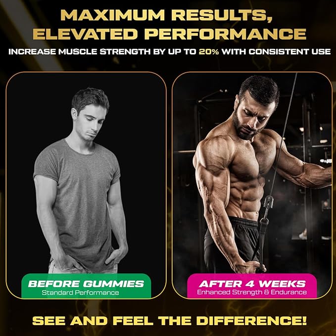 Creatine Monohydrate Gummies for Men & Women, 9000MG Creatine Gummies Sugar Free with L-Taurine, BCAA 2:1, B12 B6 for Boost Strength, Focus & Endurance, Vegan, Non-GMO, Pineapple, 120*2 Bottle
