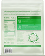 Oath Nutrition Clear Whey Isolate Protein Powder, Brazilian Limeade, 20g Complete Protein per Serving, No Added Sugar, Grass-Fed, 18 Servings
