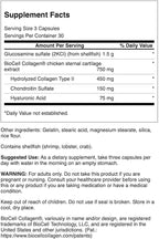 Swanson Glucosamine & BioCell Collagen Type II Joint and Skin Health Supplement for Active Adults Seeking Mobility and Skin Elasticity Support (90 Capsules)