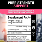 Evlution Nutrition Creatine 5000 - Supports Faster Recovery, Lean Muscle Growth & Performance - Pre & Post Workout Powder - 5000mg Pure Creatine Monohydrate Per Serving - 40 Servings - Pink Lemonade