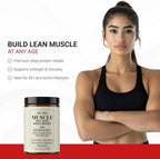 LifeCell Whey Protein – Anti-Aging Muscle Builder with Shiitake Mushroom, Collagen & Hyaluronic Acid – Plain, No Sugar Added, Soy-Free, Gluten-Free, 550g