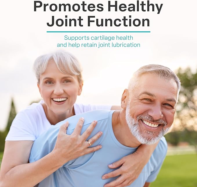 Glucosamine Chondroitin Joint Health Supplement -Advanced Joint Support Supplement with Collagen & MSM for Mobility, Flexibility & Cartilage Health - Premium Joint Supplement for Men & Women