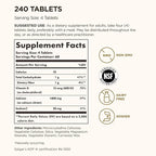 Solgar Calcium Citrate with Vitamin D3, 240 Tablets - Promotes Healthy Bones & Teeth, Supports Musculoskeletal & Nervous Systems - Non-GMO, Gluten-Free, Dairy Free, Kosher - 60 Servings