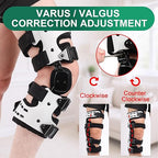 OA Unloader Knee Brace, Support for Arthritis Pain, Osteoarthritis and Bone on Bone Knee Joint Pain, OA Knee Brace Adjustable Metal Medial & Lateral Knee Support