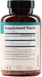 NatureWise Omega 3 Fish Oil - 500 mg per Pill - EPA & DHA - Immune Support, Brain Health & Optimal Wellness - Gluten and Soy Free, Non-GMO - 90 Softgels[3-Month Supply]