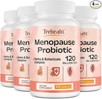 Menopause supplements for women, 120 Billion CFU Probiotic, 13-in-1 Herbs & Botanicals Complex, for Hormone Menopause, Hot Flashes, Night Sweats, Mood Swings, Sleep Disturbances, Vegan, 240 Capsules