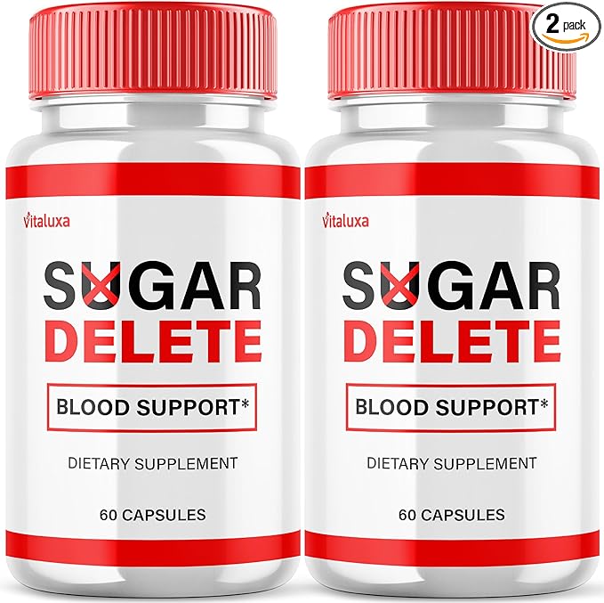 (2 Pack) Sugar Delete Capsules - SugarDelete Blood Support Pills Maximum Strength Japan Supplement Advanced Formula Premium All Natural Vitamin Blend Overall Health Wellness Reviews (120 Capsules)