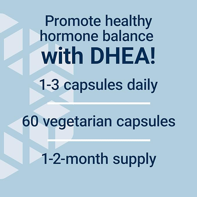 Life Extension DHEA 100 Mg Vegetarian Capsules, 60 Count