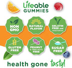 Lifeable Sugar Free Womens Multivitamin Gummy | with Iron and 18 Essential Vitamins and Minerals | Great Tasting Multivitamin for Women Gummies | 90 Gummies
