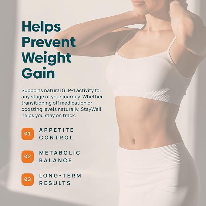GLP-1 Supplement | Natural GLP-1 Production | GLP 1 Booster Drink Mix to Control Appetite and Cravings | Great Tasting Metabolic Support - Yerba Mate, Garcinia Cambogia, Berberine [Orange]