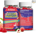2 Pack Calcium Magnesium Gummies 600MG, Calcium Magnesium Zinc Gummies with Vitamin D3 - High Absorption Complex Calcium Supplement, Vegan, 120 Counts