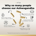 Ashwagandha Supplements for Women and Men | Sleep, Mood and Energy Support | Extra Strength, Vegan Friendly, Non-GMO, Made in USA - Pack of 3