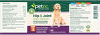 Petnc Level-2 Hip & Joint Health Supplement for Adult Dogs (60 Count), 500mg Glucosamine, 200mg Chondroitin, 50mg MSM, & 6mg Hyaluronic Acid, Includes Vitamin C & Manganese, Liver Flavor