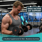 ABYSSUS L Citrulline Gummies for Men 3000mg - Nitric Oxide Supplement for Muscle & Energy, Chewable L-Citrulline Supplements for Daily Performance, 60 Count