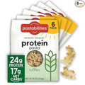 Pastabilities, Protein Pasta, Ruffles - 24g Protein & Low Carb, 17g Net Carbs - High Protein, Delicious Taste & Texture Non-GMO Plant-Based Pasta, Keto Friendly, Vegan (8 Ounce, 6 Pack)