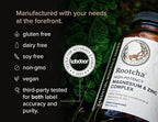 Potent & Pure Magnesium & Zinc Complex - Fully Reacted Magnesium with Chelated Zinc Picolinate - by Rootcha | 120 Capsules