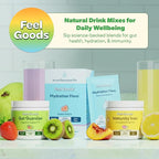 Feel Goods Gut Guardian, Gut Health Powder Drink Mix - Probiotic Fiber Powder with Prebiotics & L Glutamine for Digestive Health, Bloating Relief & Digestion Support - Zero Sugar & Organic Flavor