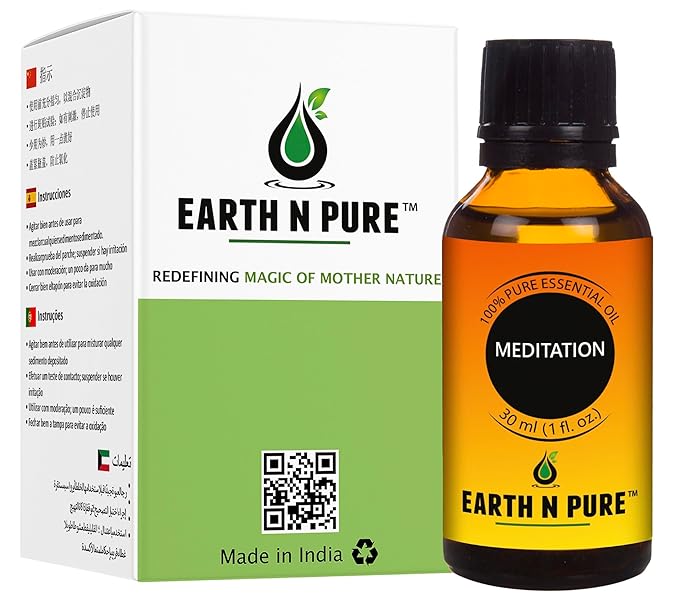 Earth N Pure Essential Oil Blend for Meditation 30 ml