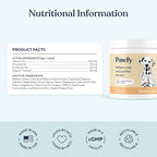 Pawfy Skin & Coat with Salmon Oil - Dog Allergy Relief Chews | Advanced Licking Paws Comfort | Dog Itching Skin Relief & Seasonal Allergies Support - Immune Support & Coat Defense | 30 Chews (Bacon)