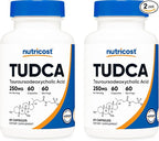 Nutricost Tudca 250mg, 60 Capsules (2 Bottles)