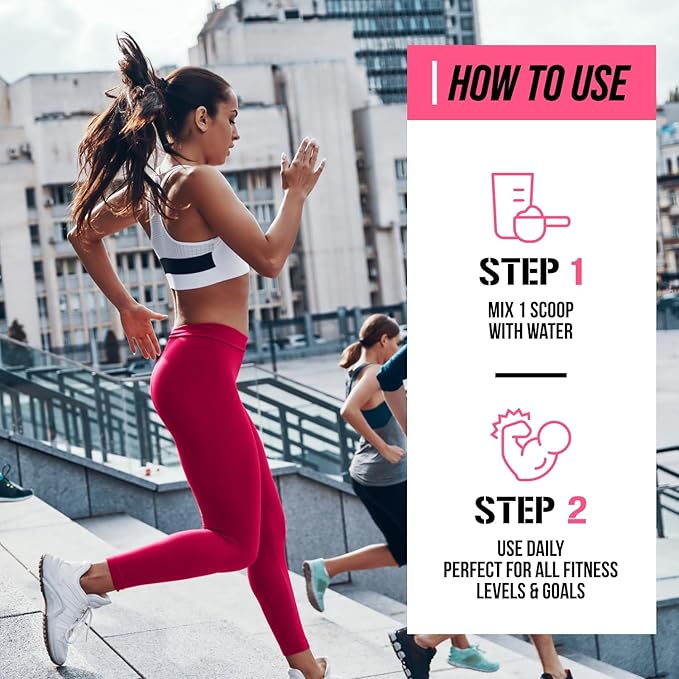 Evlution Nutrition Creatine Energy - Supports Muscle Growth, Boosts Energy, Endurance & Cognition - 5g Pure Creatine Monohydrate Per Serving - B + C Vitamin Complex - 30 Servings - Pink Lemonade